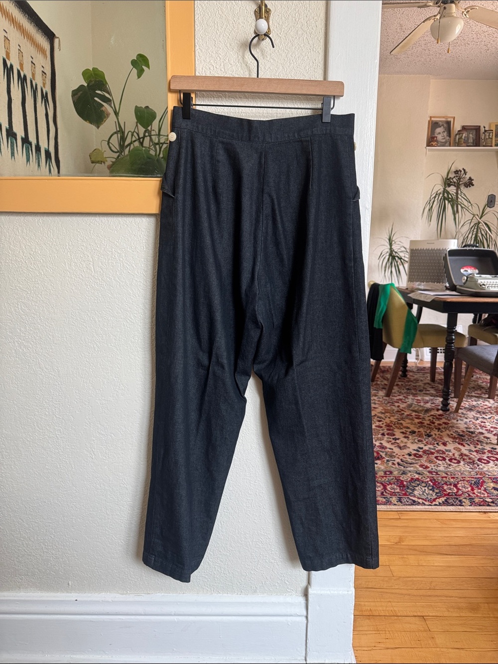 Ilana Kohn Huxie Pant - lightweight denim - 10 - Picture 4 of 6